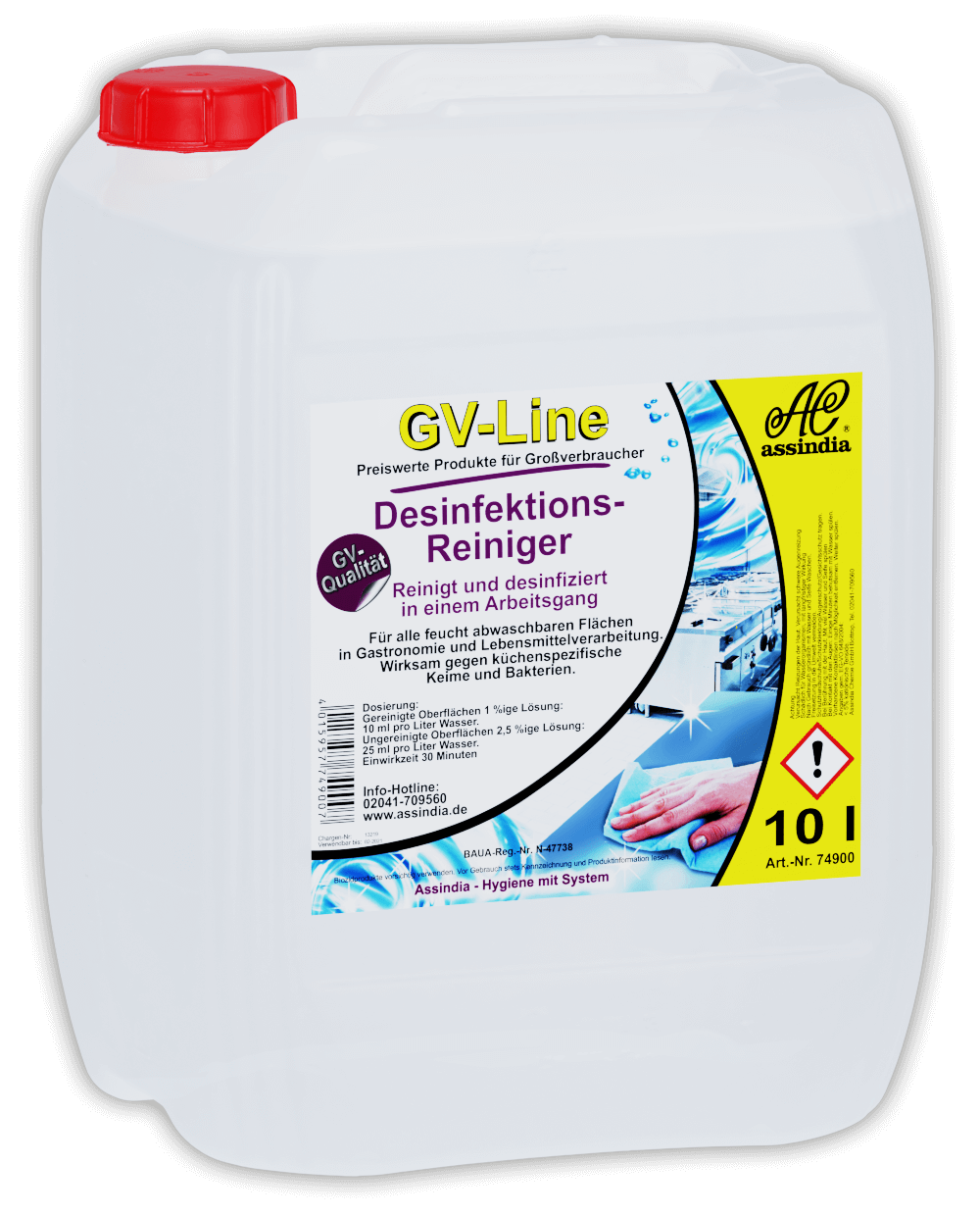 DESINFEKTIONSREINIGER GV 10 LITER