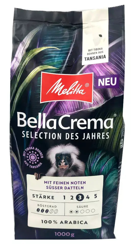 Melitta Kaffeebohnen Bella Crema Selection des Jahres 2024