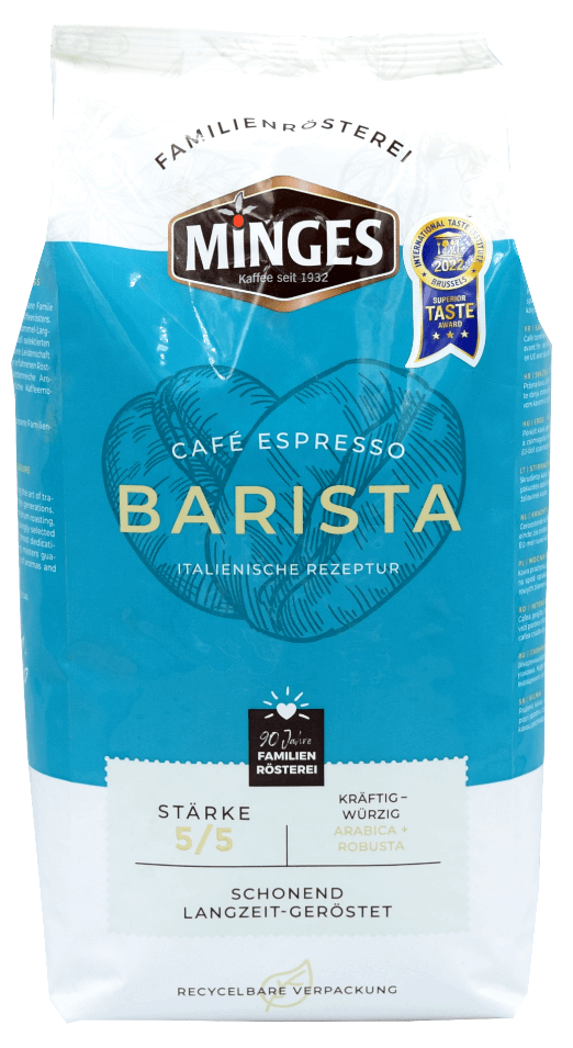 1 Kg Minges Kaffeebohnen Espresso Barista