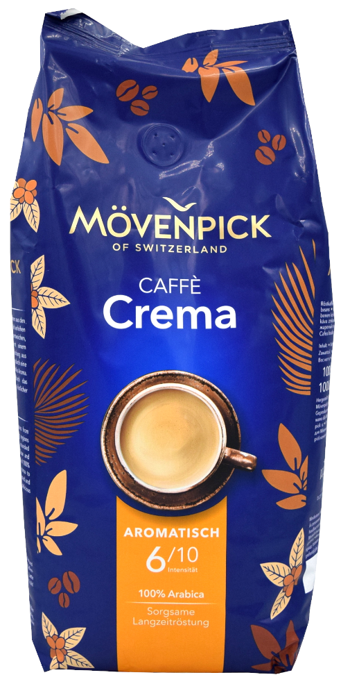 3 x 1000g Mövenpick Kaffeebohnen Café Crema