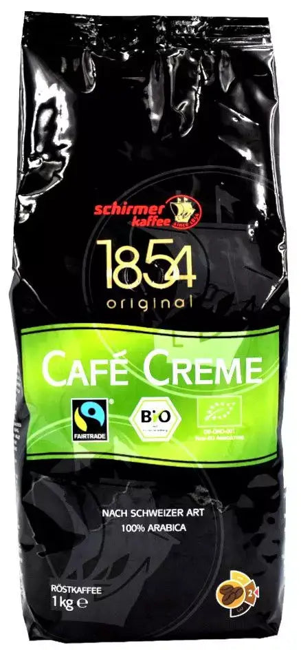 Schirmer Kaffeebohnen Cafe Creme -Fair Trade und Bio