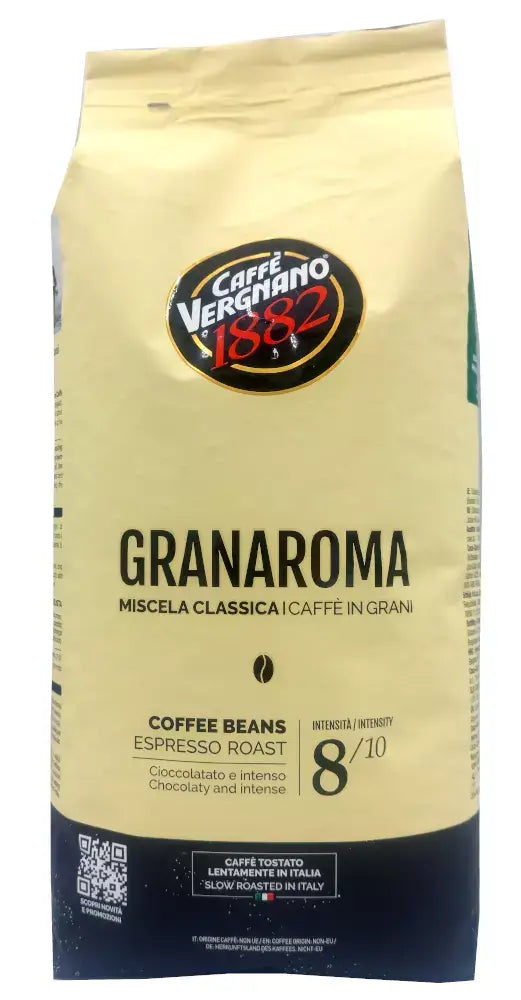 Caffe Vergnano 1882 Kaffeebohnen Gran Aroma