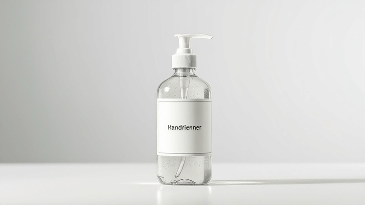 Handreiniger und Händedesinfektion