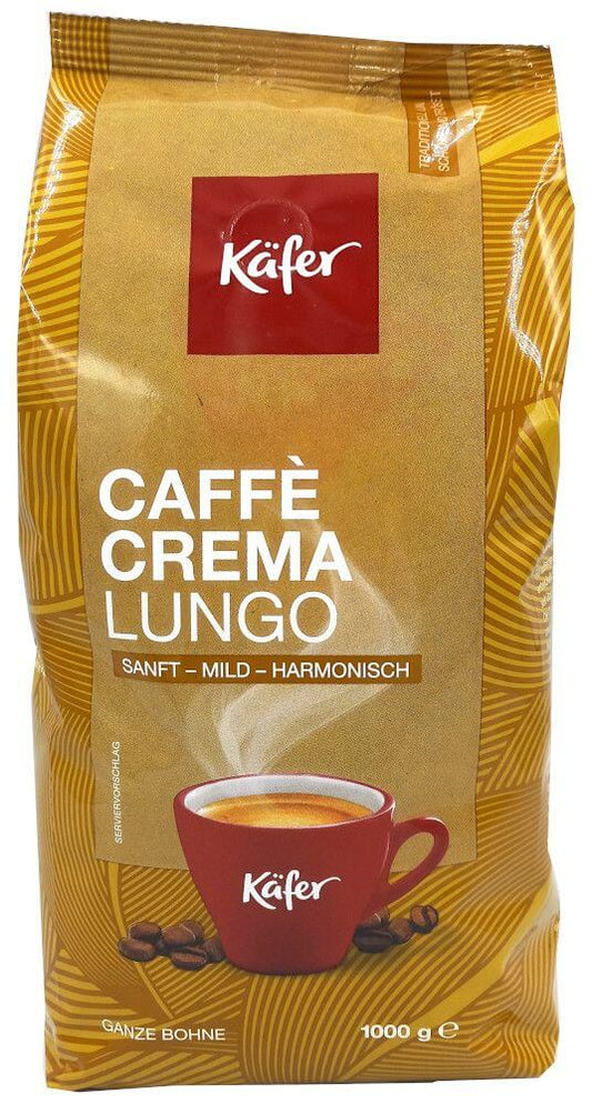 1 Kg Käfer Kaffeebohnen Caffe Crema Lungo