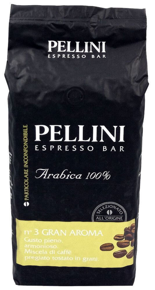 1 Kg Pellini Kaffeebohnen Espresso bar No3 Gran Aroma