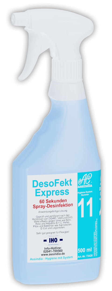 SPRAY-DESINFEKTION, 3 X 500ML
