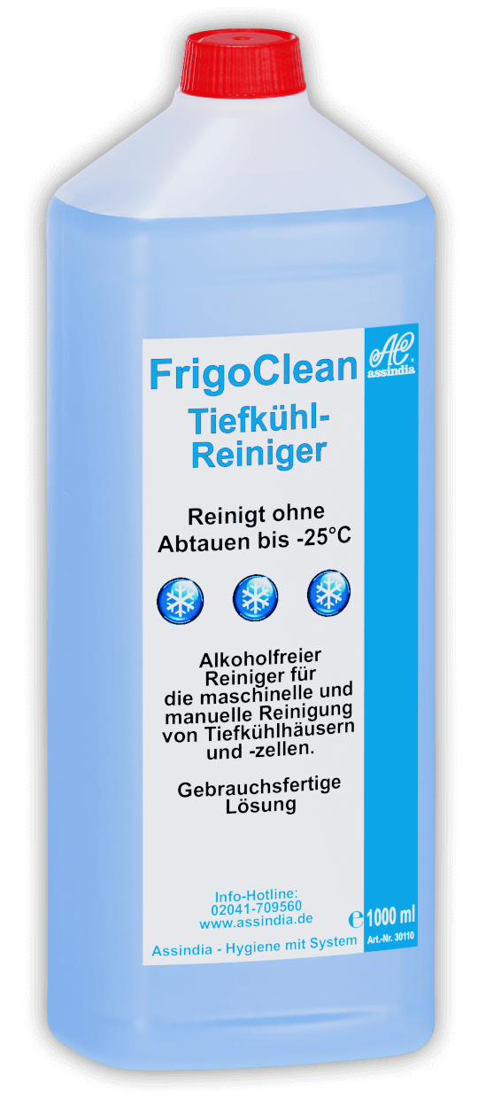 TIEFKÜHLREINIGER FRIGOCLEAN, 3 X 1 LITER FLASCHE