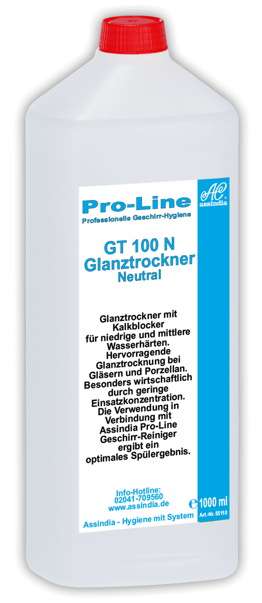 PRO-LINE GT 100 N KLARSPÜLER NEUTRAL, 3 X 1000ML FLASCHE