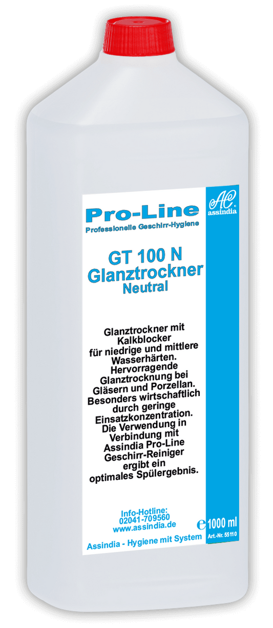 PRO-LINE GT 100 N KLARSPÜLER NEUTRAL, 3 X 1000ML FLASCHE