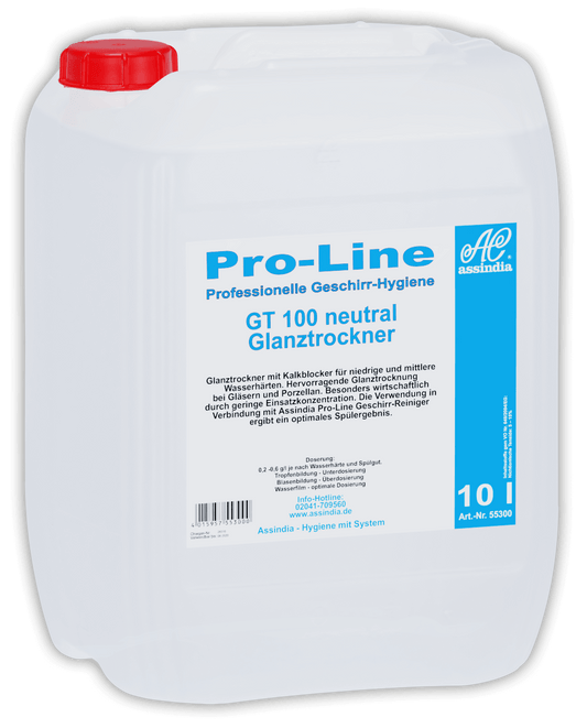 PRO-LINE GT 100 N KLARSPÜLER NEUTRAL 10L KANISTER