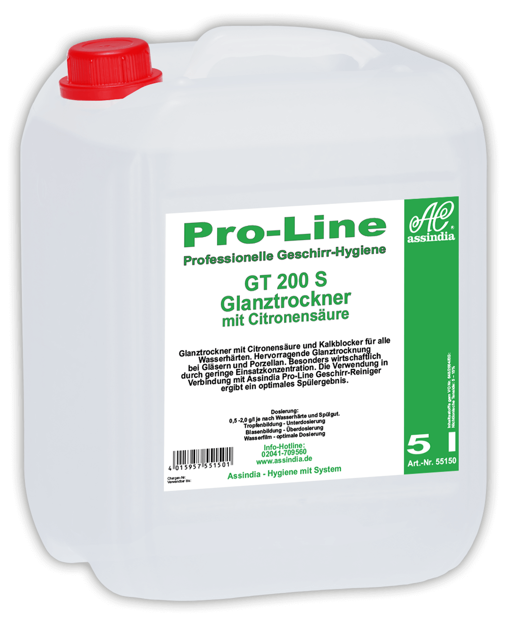 PRO-LINE GT 200 S KLARSPÜLER 5L KANISTER