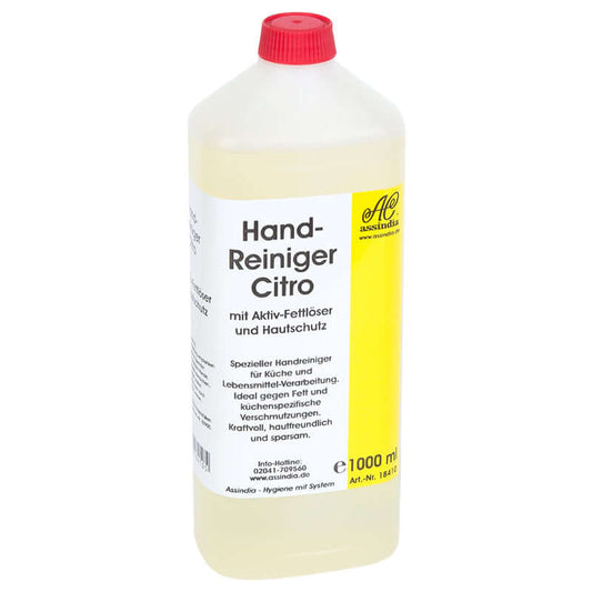 HANDREINIGER CITRO MIT FETTLÖSEKRAFT, 3 X 1L FLASCHE