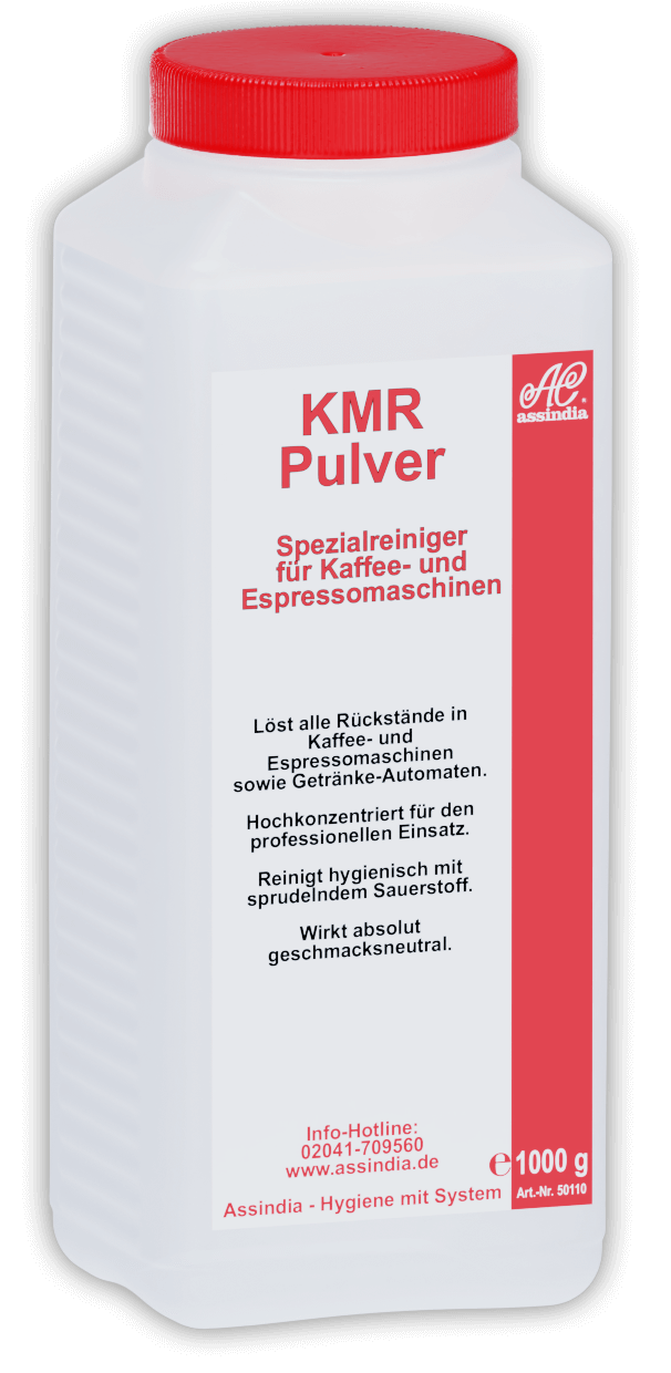 KMR KAFFEEMASCHINENREINIGER PULVER, 3 X 1KG