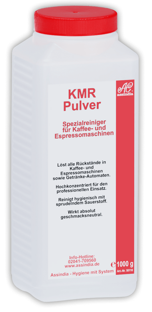 KMR KAFFEEMASCHINENREINIGER PULVER, 3 X 1KG