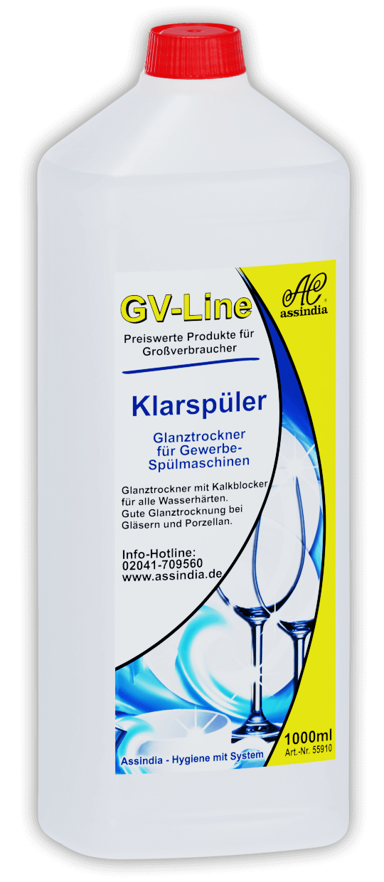 KLARSPÜLER GV LINE, 3 X 1000ML FLASCHE