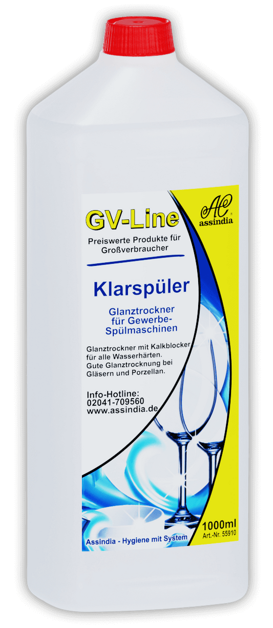 KLARSPÜLER GV LINE, 3 X 1000ML FLASCHE