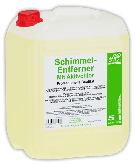 SCHIMMELENTFERNER PROFESSIONAL AKTIVCHLOR 5L Kanister