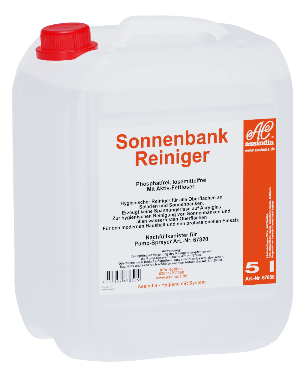 SONNENBANK REINIGER 5L Kanister