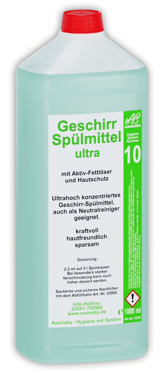 GESCHIRRSPÜLMITTEL ULTRA, 3 X 1000ML FLASCHE