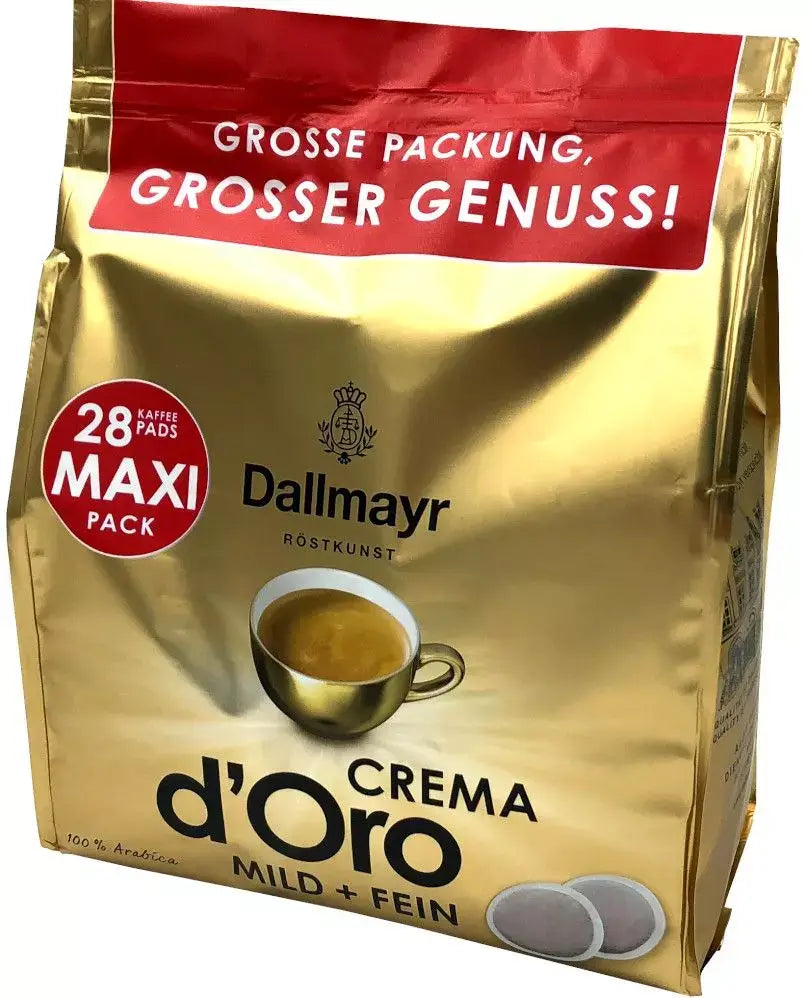  Kaffeepads Dallmayr Crema d'oro Mild & Fein