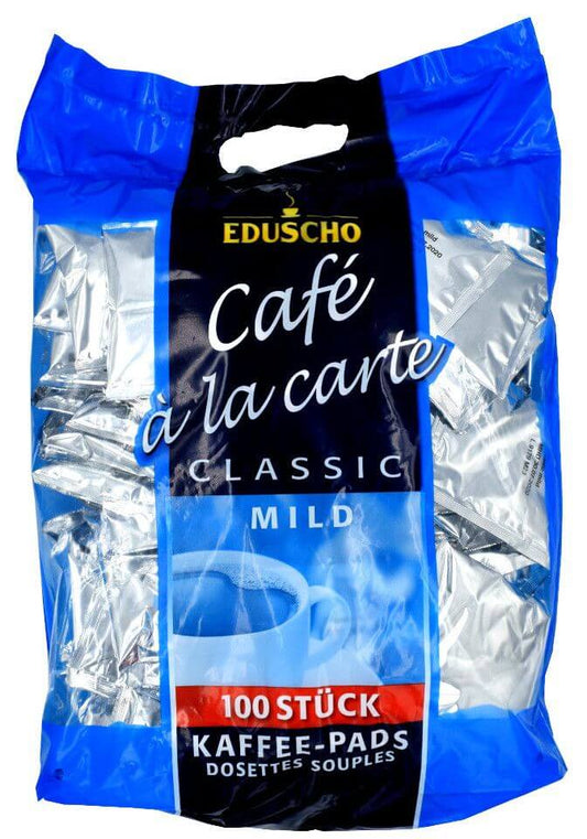 100 Eduscho Kaffeepads Cafe a la carte Classic mild