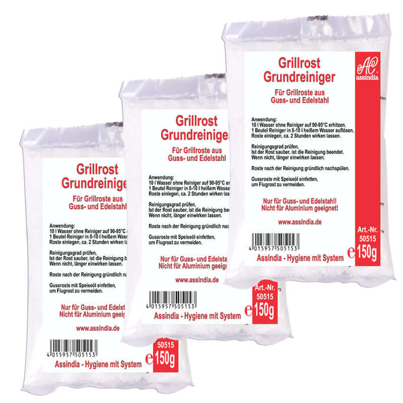 GRILLROST- GRUNDREINIGER 3X 150G