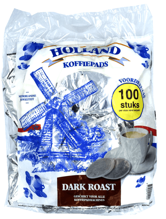 100 Holland Kaffeepads Dark Roast Megabeutel