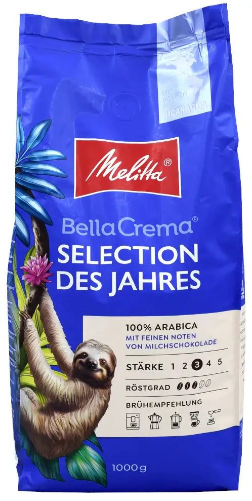 1 Kg Kaffeebohnen Melitta Bella Crema Selection des Jahres 2025