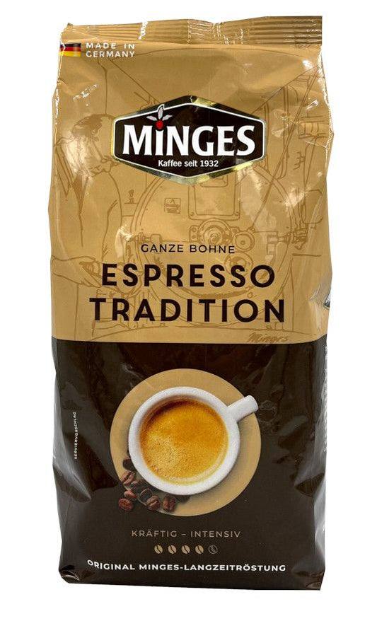 1 Kg Minges Kaffeebohnen Espresso Tradition 1932