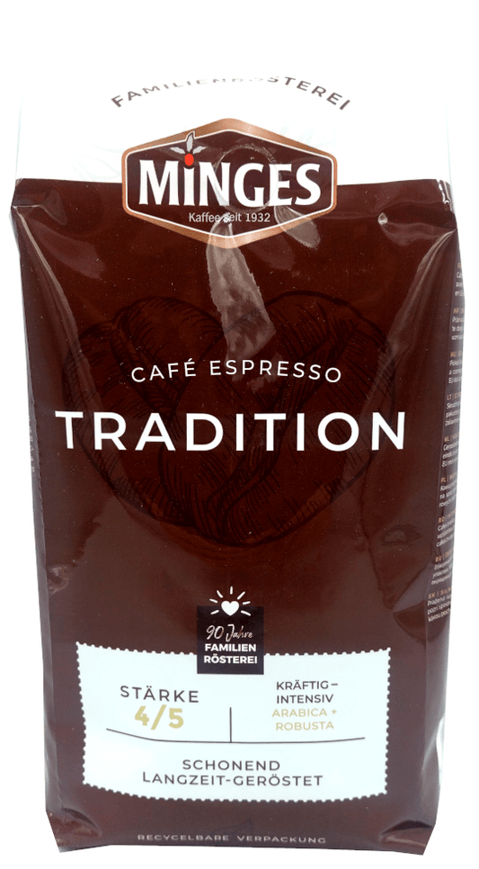 1 Kg Minges Kaffeebohnen Espresso Tradition 1932