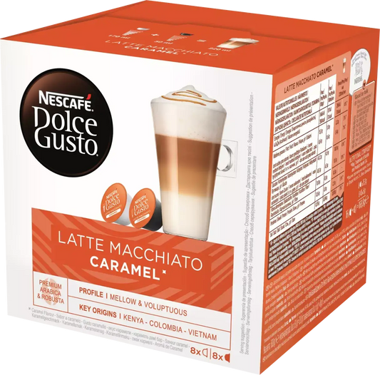  Kaffeekapseln Dolce Gusto Latte Macchiato Caramel