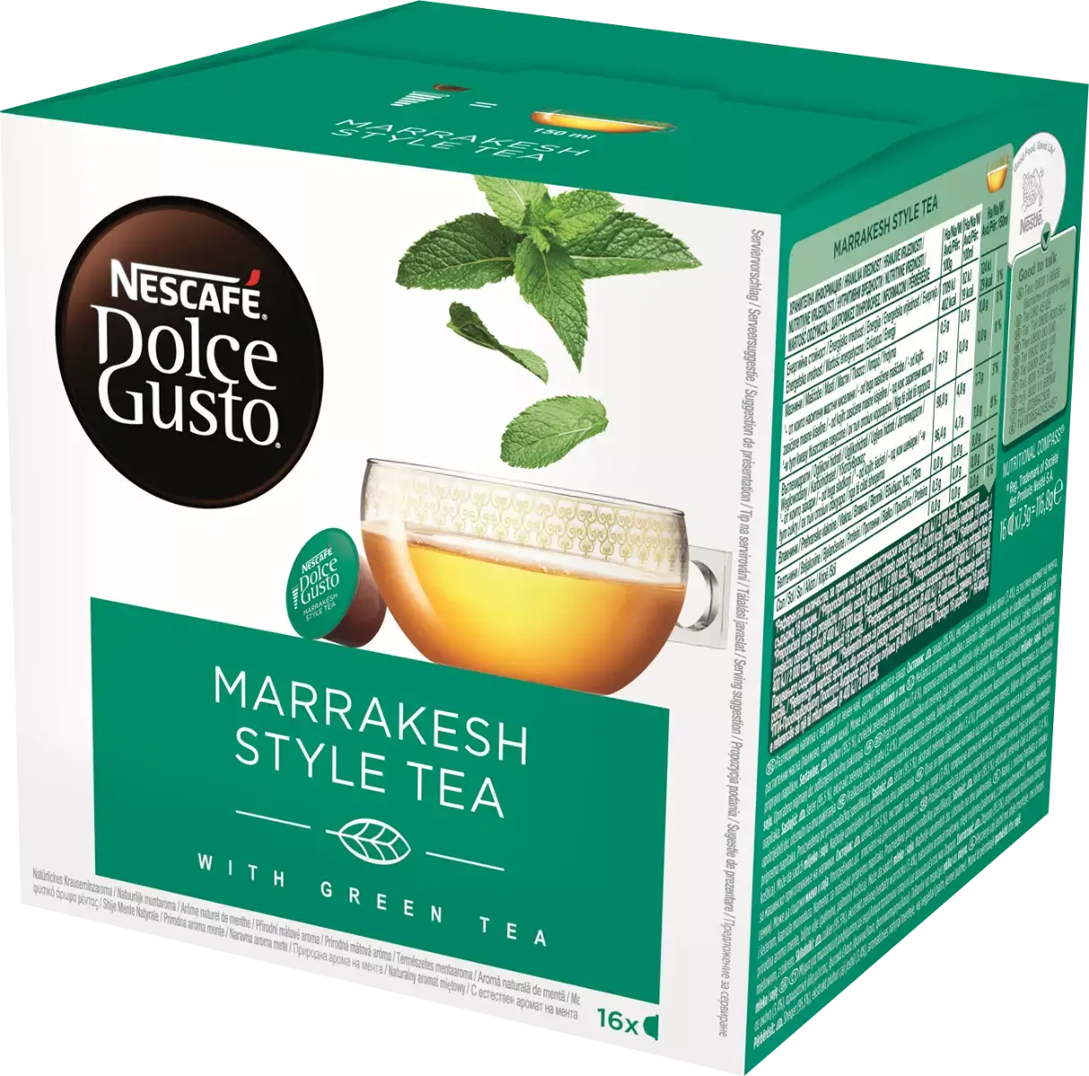Kaffeekapseln Dolce Gusto Marrakesh Style Tea