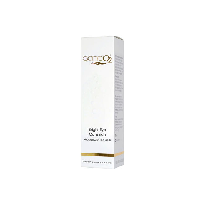 SaneO2® BRIGHT EYE CARE RICH - AUGENCREME