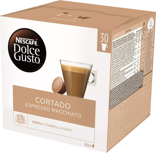 Kaffeekapseln Dolce Gusto Cortado / Espresso Macchiato XL